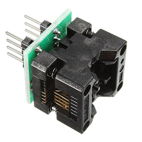 IC SOCKET Dollatek SOP8 to DIP8 Programmer adapter Socket OTS 16 03 For 24xx 93XX EEPROM