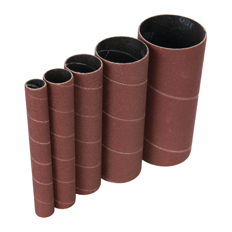 Triton 926837 corundum sanding sleeves, pack of 5, brown