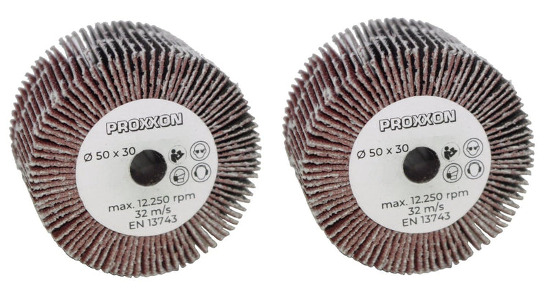 Proxxon 28562 sanding mop roller grain 120 for WAS/E and WAS/A 2 pieces/pack