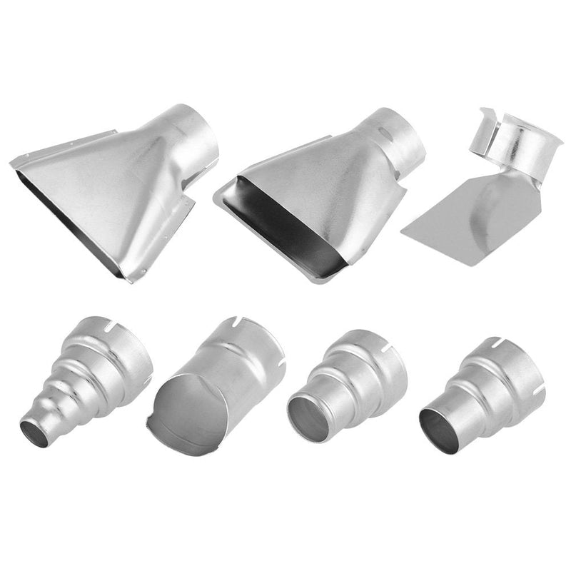 7pcs Hot Air Gun Nozzle Kit Hot Air Guns Accessories For Hot Air Soldering Station Repair Tool Accessories 35-40mm
