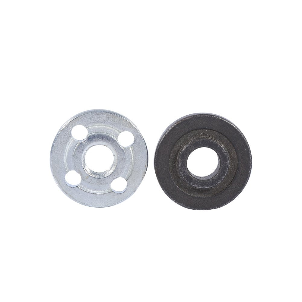 1 Pair Angle Grinder Flange Replacement Electric Angle Grinder Fitting Part Inner Outer Flange Nuts for 9523