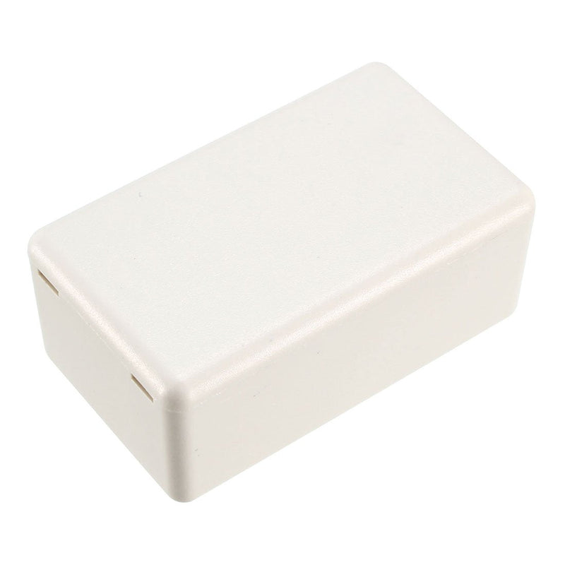 sourcing map 61 x 36 x 25 mm Junction Box Plastic Electronics Housing DIY Junction Box Project Box Housing Small Gray White
