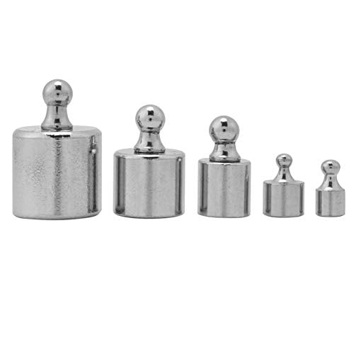 Calibration Weight Set Precision Calibration for Digital Scales Calibration in Laboratory and Home Walfront 1g, 2g, 5g, 10g, 20g Weight Test Set for Accurate Weight Measurement with Easy Handling