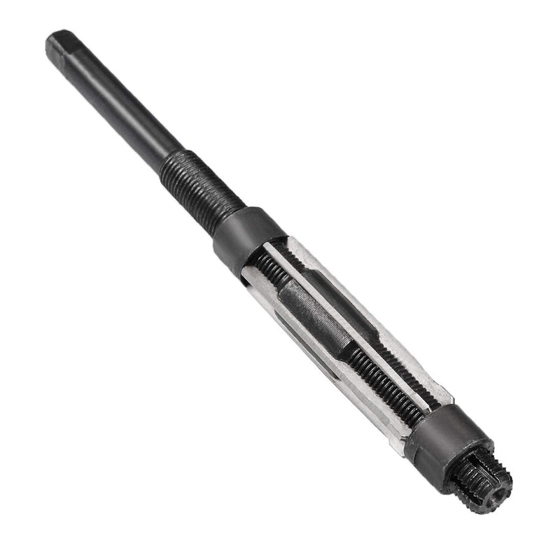 sourcing map 17-19mm Adjustable Hand Reamer HSS H8 6 Straight Groove Cutter