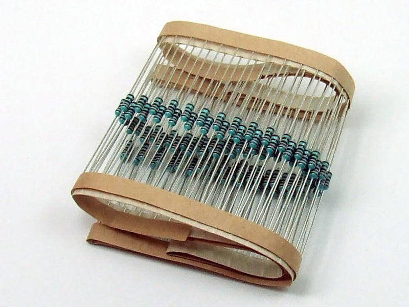POPESQ® 100 pieces x resistor 18 KOhm (18K) 0.6W (can also be used as 0.25W or 0.5W) metal film (1%) #A2431