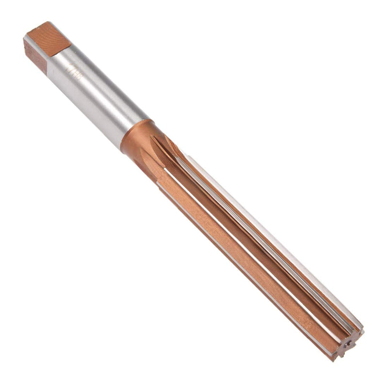 sourcing map Direct Shank H8 Clamping 17mm Cutting Diameter 8 Flute Hand Milling Cutter