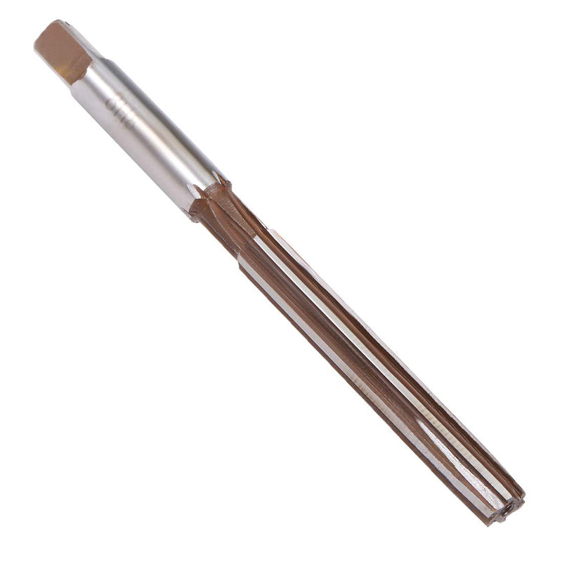 sourcing map Direct Shank H8 Tension Reamer 8 mm Cutting dia 6 Flutes Hand Milling 8mm