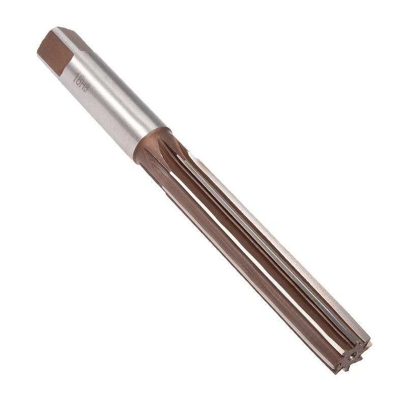 sourcing map Direct Shank H8 Clamping 18mm Cutting Diameter 8 Flutes Hand Milling Cutter de