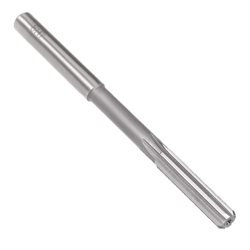 sourcing map 8mm HSS H7 6 Straight Flutes Clamping Reamer Machine Milling Cutter Tool