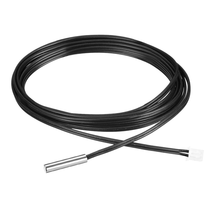 sourcing map 50K NTC thermistor probe 78.7 inch stainless steel sensitive temperature sensor