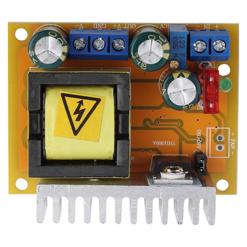 FTVOGUE High Voltage DC-DC Boost Converter 8-32V 12V to ±45V-390V ZVS Capacitor Charging Non-Isolating Power Supply Module