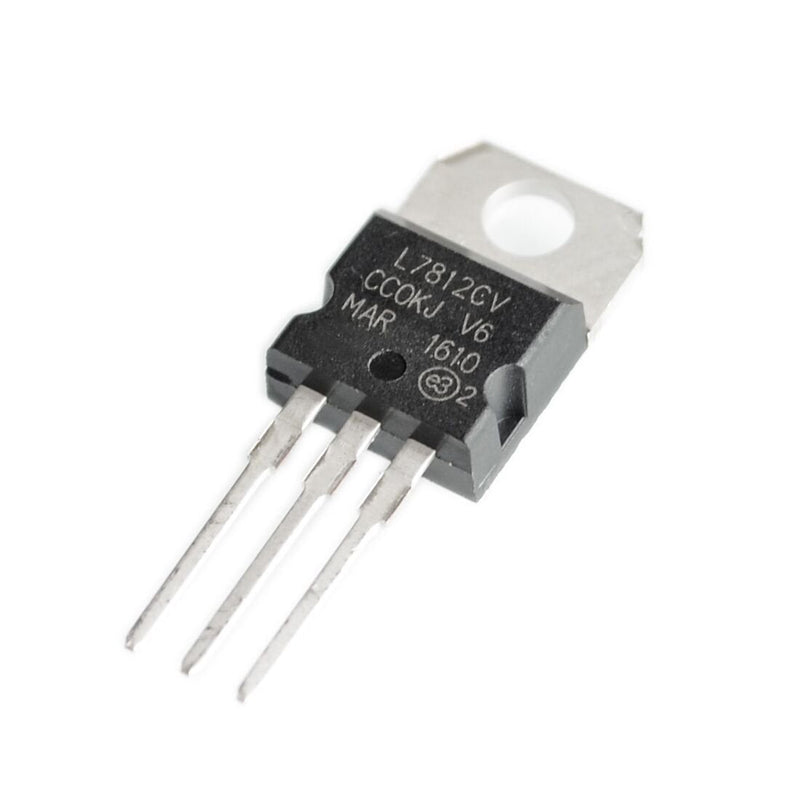 10pcs/lot L7812CV TO-220 L7812 LM7812 7812 Positive-Voltage Regulators 7812 Positive-Voltage Regulators