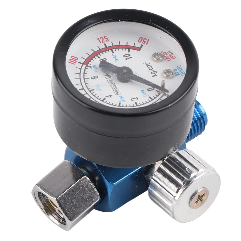 1/4" spray gun air pressure regulator pressure gauge accessories for pneumatic tools REUSABLE PACKAGING socialme-eu
