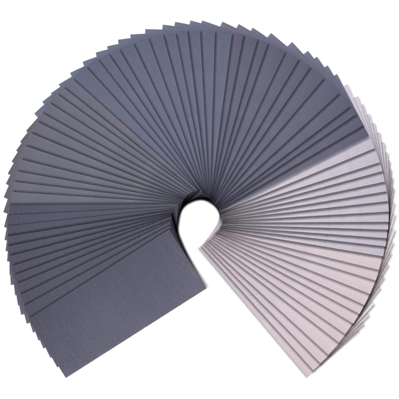 SIQUK 36 Piece Sandpaper Set 1500 2000 2500 3000 5000 7000 Grit Sandpaper Assortment Dry/Wet Sandpaper for Automotive Sanding Wood Furniture, 9 x 3.6 Inch