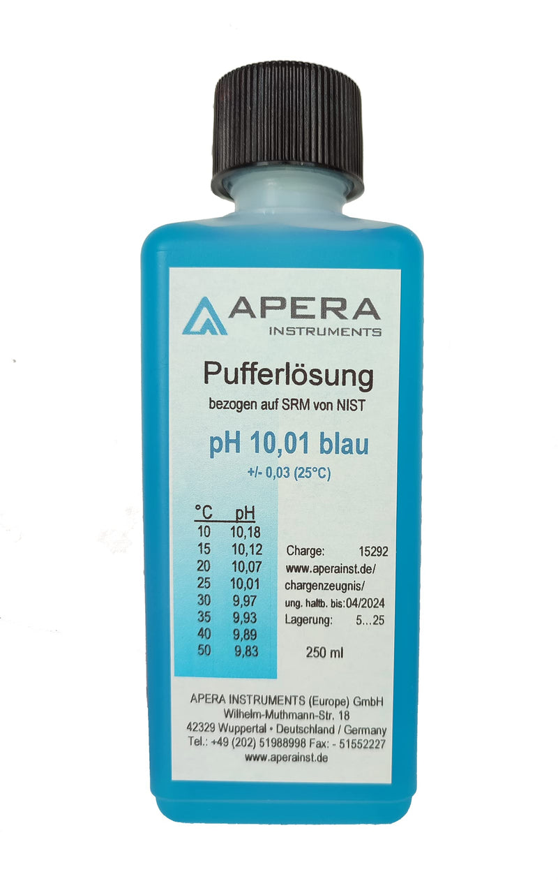 Apera Instruments pH calibration solution 10.01 (250ml)