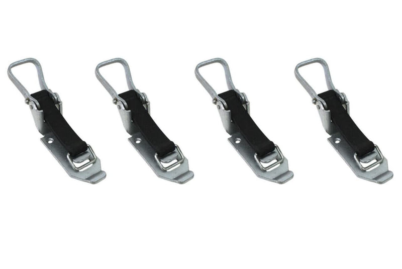 LOADCARE locking bearing shovel holder spade holder ax holder broom holder tension lock device holder garden 4 pieces 60 mm