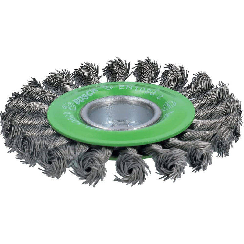 Bosch Professional 1x Disc Brush Braided Wire Heavy (for Inox,