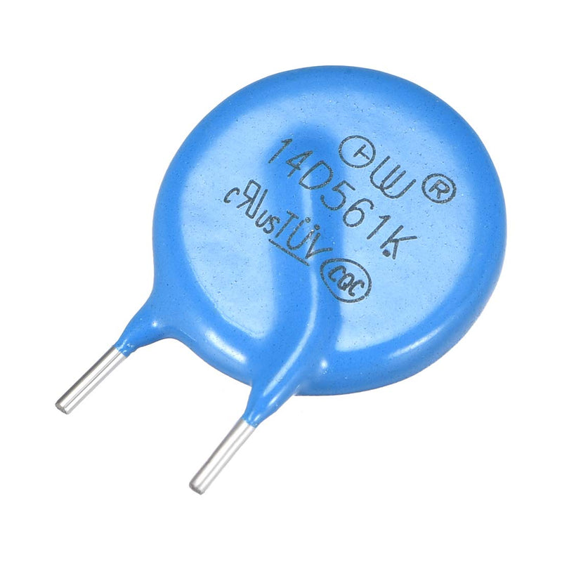 sourcing map Voltage Trailer Resistor AC 350V 14D561K L3.5 Radial Cable Varistors Pack of 10