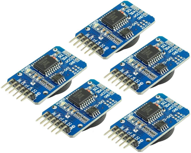 DS3231 AT24C32 IIC Module Precision Clock Module DS3231 Pack of 5