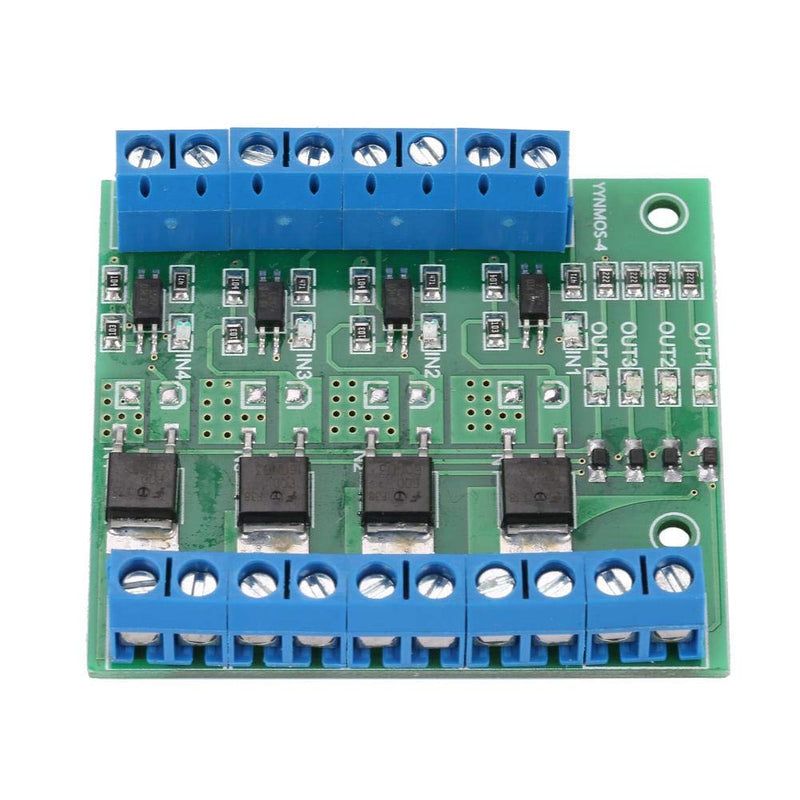 Digital Amplifier Amplifier Board PWM 3-20V to 3.7-27VDC 10A 4 Channel Driver Module PLC Amplifier Board