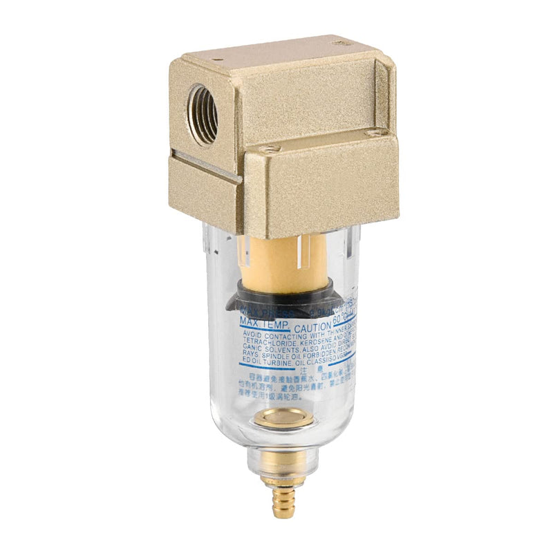 Heschen Pneumatic partial air filter compressor pressure regulator AF2000-02 PT1/4 750L/min 40um