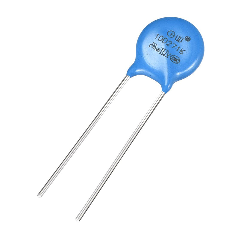 sourcing map 20pcs Heavy Duty Resistors AC 175V 10D271K Radial Lead Discs Varistor
