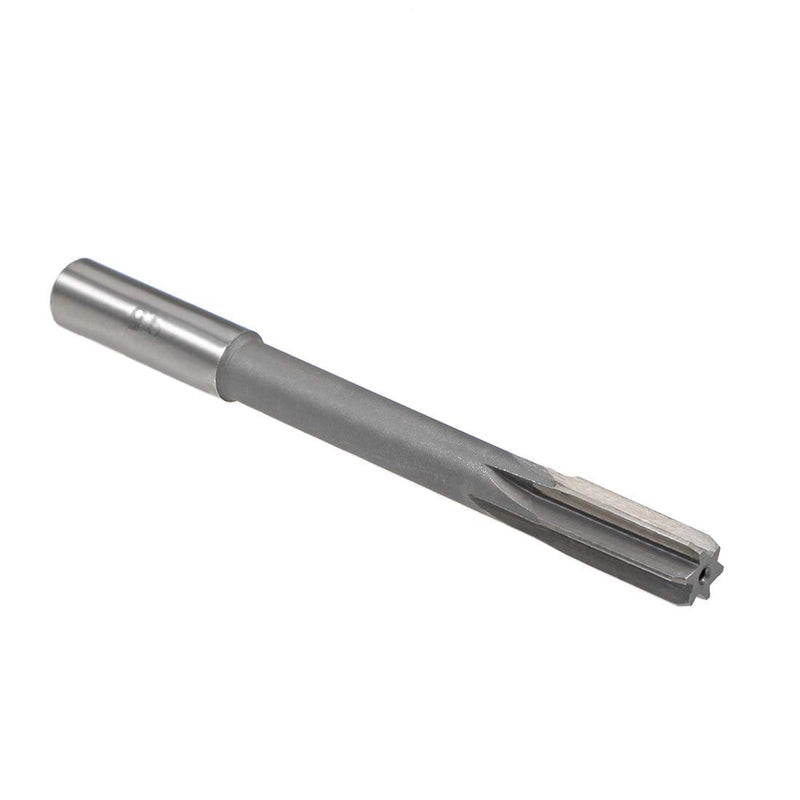 sourcing map Straight Shank HSS H8 Reamer 9.5mm Cutting Diameter Machine Milling Cutter