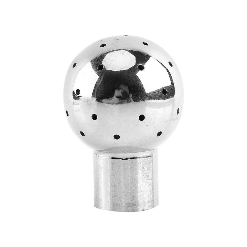Cleaning ball, 1/2" BSP thread fixation / 360 degree internal thread stainless steel rotary spray tank cleaning ball connection nozzle flow: 15 l/min for cleaning smaller (6 x 4cm) 6 x 4cm