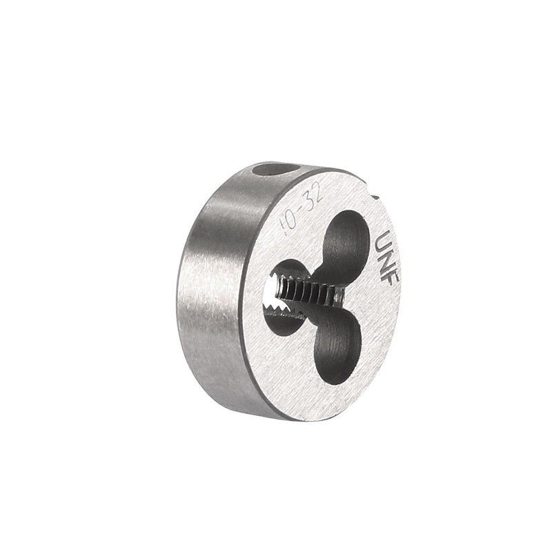 sourcing map 10-32 UNF round bar, machine thread, right-hand thread, alloy tool steel