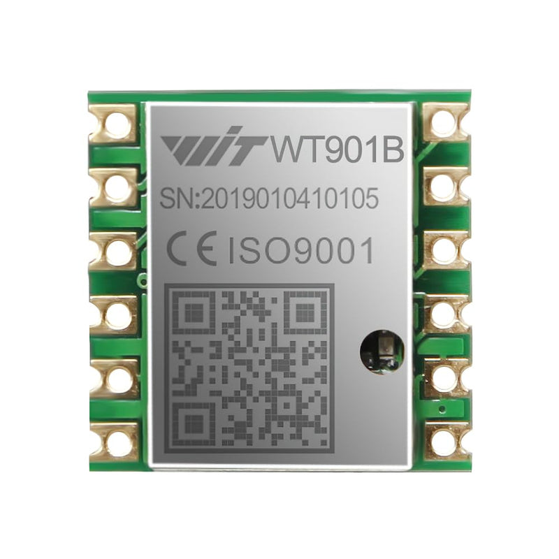 【10-Axis Barometer + Tilt Sensor】WT901B High Accuracy Accelerometer + Gyroscope + Angle + Magnetometer with Kalman Filtering, Three-axis MPU9250 AHRS IMU (IIC/TTL, 200Hz)