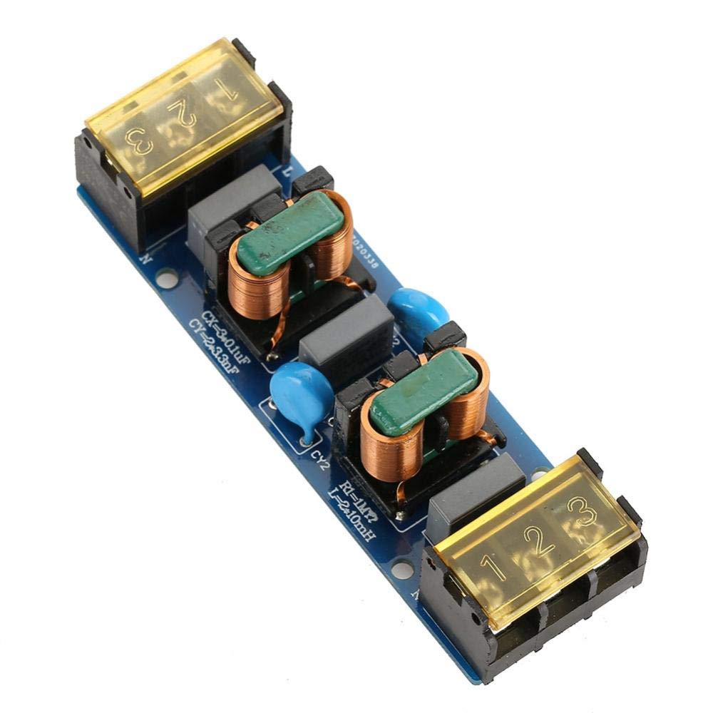 25A EMI low pass filter: high frequency, two-stage, line filter including coils and filter 25A