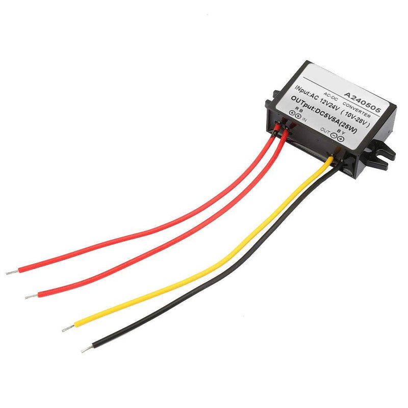 Ac 12v / 24v to DC 5v step-down converter AC-DC step-down power supply module AC-DC Buck Converter(5a)