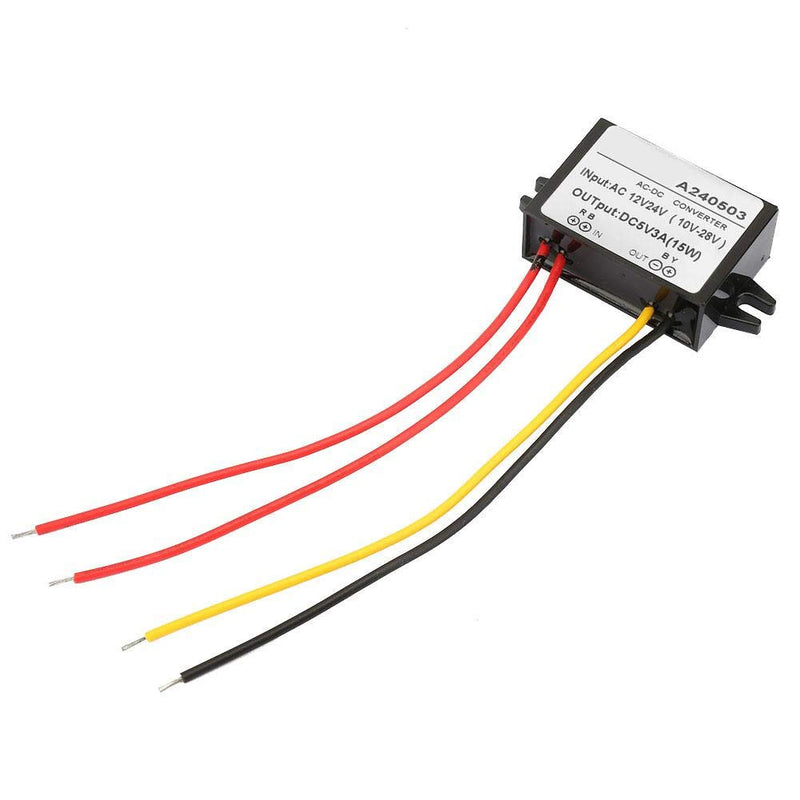 AC 12V / 24V to DC 5V step-down converter AC-DC step-down power supply module (3A)