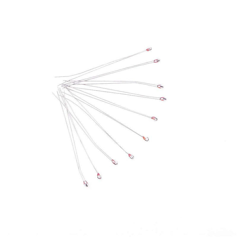 ANGEEK 10 pieces 100K ohm NTC 3950-1% thermistor glass resistance temperature sensor for 3D printer Reprap