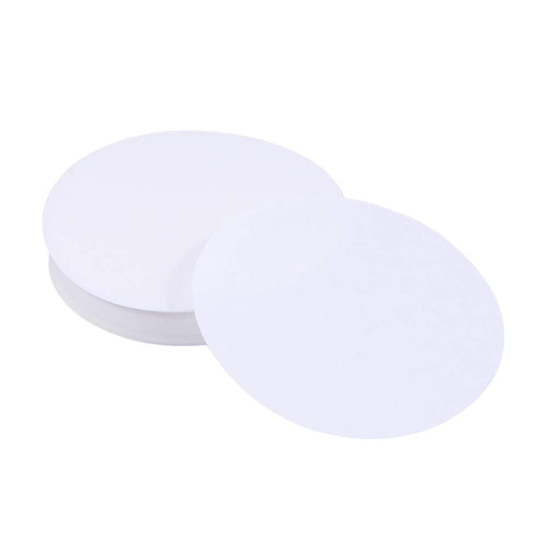 TOYANDONA 200 pieces high quality filter paper laboratory filter paper medium flow rate filter paper for laboratory school 12.5cm