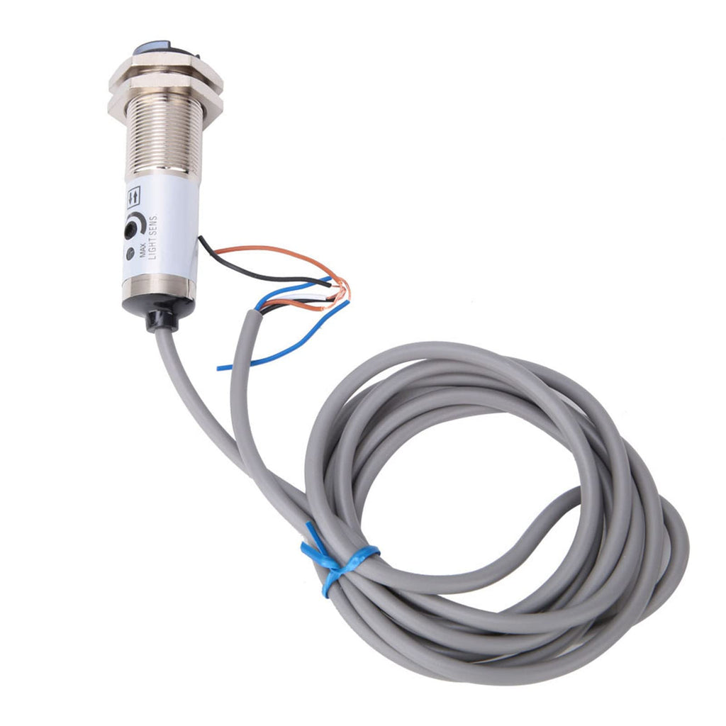 CDD-11N 10mm Infrared Proximity Sensors Cylindrical Photoelectric Reflective Sensor Switch NPN NO 4 Wire 12-24VDC 300mA