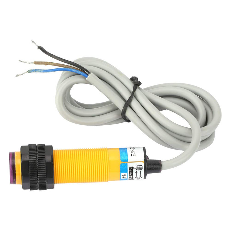 E3F-DS10P1 Infrared light barrier 10 cm inductive distance proximity sensor M18 infrared beam reflection light barrier sensor 3-wire PNP closer DC 6-36V