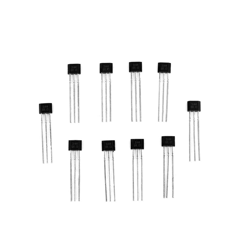 Hall effect sensor switch, 10pcs/lot A3144 3144E OH3144E Hall effect sensor SWITCH TO-92UA 3pin SIP