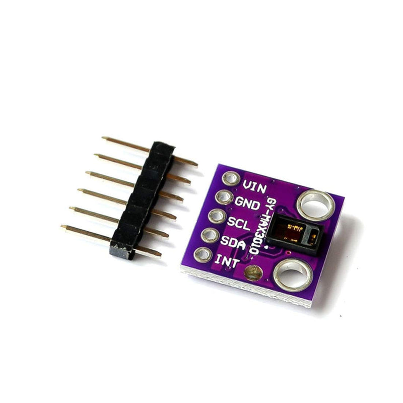 Hailege MAX30102 Low Power Heart Rate Click Sensor Breakout Board Module for Arduino Pulse Oximetry Solution SpO2 Replace MAX30100