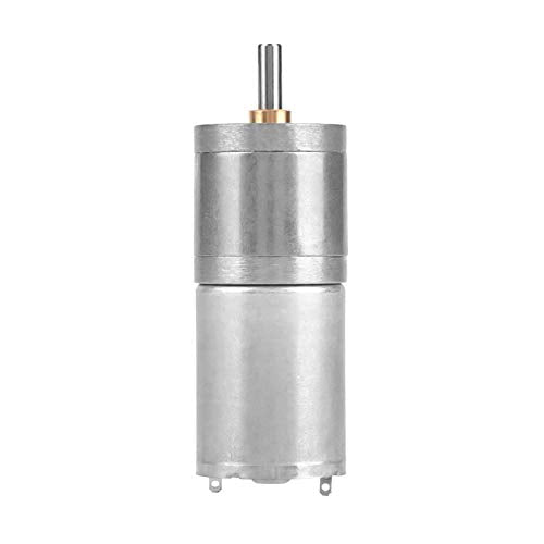 1 Piece 25mm DC 12V 25GA-370 Low Speed Metal Gear Motor for Electronic Lock Electric Toy Car Children Motorcycle(12V 60RPM) 12V 60RPM