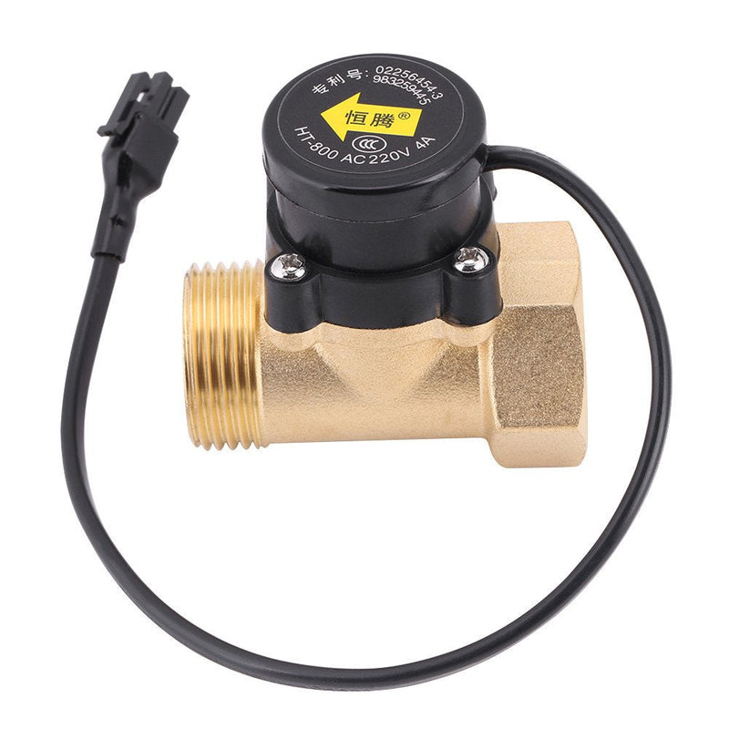 Water Flow Switch HT-800 220V G1 Thread Water Pump Flow Sensor Magnetic Automatic Switch