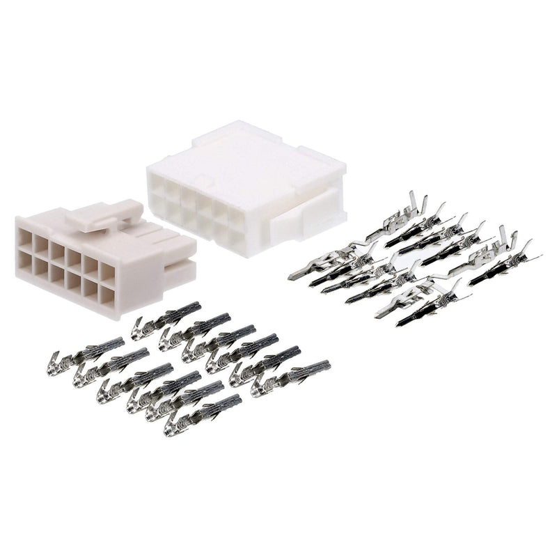 Molex Mini-Fit Jr. connector set 12-pin for PC components Kali-2412 I industrial quality from the German dealer