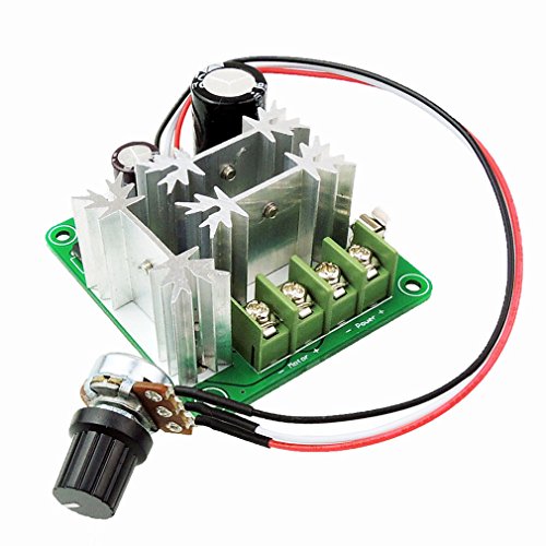 Hailege 6V-90V 15A DC Motor Speed Control 16KHZ PWM Controller Speed Controller Module Board Support PLC Control