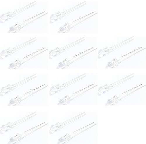 Hailege 20pcs 5MM Phototransistor Photo Transistor PT334-6C Phototransistor Photo Transistor Round F5 3V