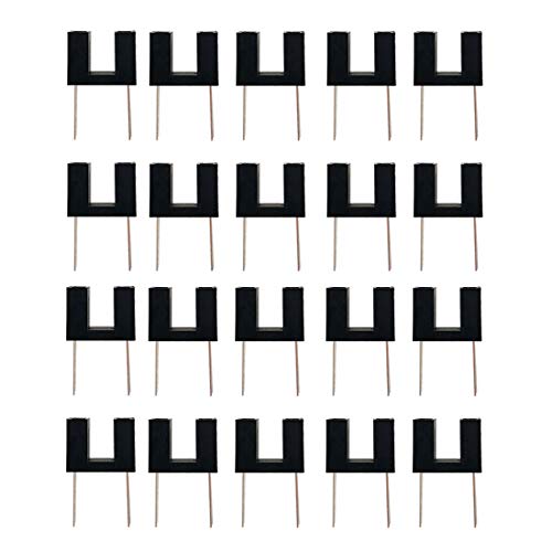 Hailege 20pcs ITR9608 ITR9608F ITR-9608 DIP-4 Opto Photo Interrupter Optical Sensor Optical Switch Optical Breaker Photoelectric Sensor DIP4
