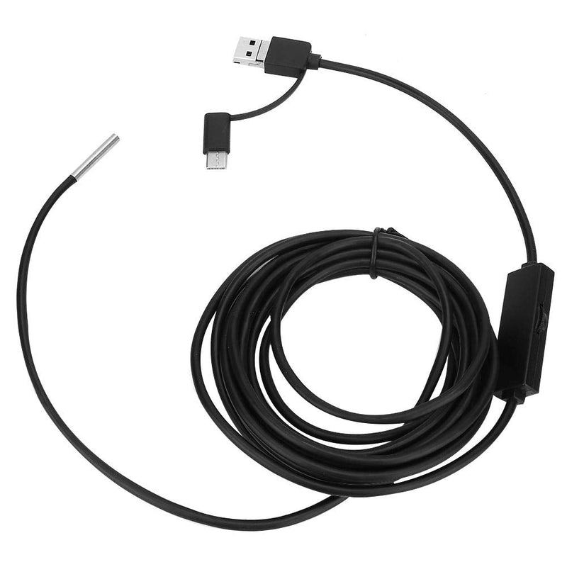 WiFi Endoscope, 3.9mm Waterproof Endoscope, High Resolution Waterproof Endoscope, with a High Resolution Camera with 1280*720.6 Adjustable LED Lights (3.5M)