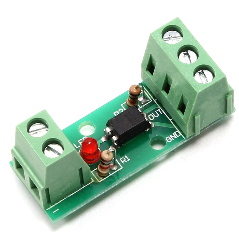 AILOVA optocoupler isolation module, PC817 EL817 12V 1-channel optocoupler isolation board PLC processors