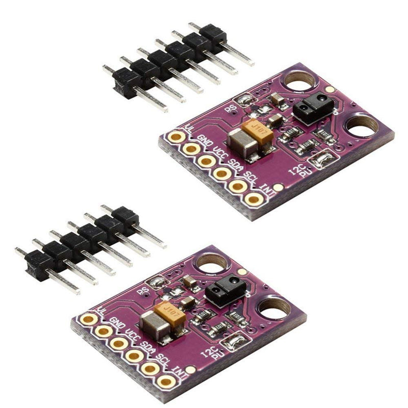 Hailege 2pcs APDS-9960 APDS9960 RGB Gesture Sensor Module Hand Gesture Recognition Moving Direction Light RGB Proximity Sensor Module Infrared Move Sensor