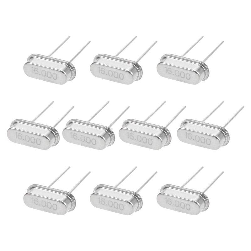 sourcing map Quartz Crystal Oscillators Resonators HC-49S Replacement Parts 16MHz