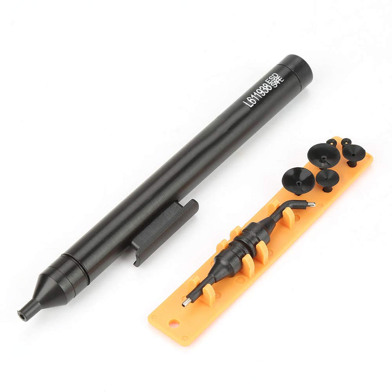 Precision Vacuum Suction Pen Soldering Suction Pickup Tool (2 Needles, 3 Nozzles) Sucker for IC SMD
